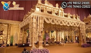 Mandap de Lujo Grandioso Manavarai para Bodas y Salones de Conferencias, Kalyana Mandapam para Bodas Tamiles, Mandap de Estilo Sureño Indio - Product Image 4