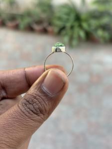 Fine Jewelry 925 Sterling <b>Silver</b> Natural <b>Emerald</b> Wedding <b>Ring</b> Women Eternity Band Vintage Classic AAA Quality Handmade - Product Image 3