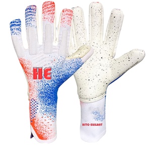 Gants de gardien de but en latex allemand Gants de gardien de but de football Gants de gardien de but professionnels personnalisés avec sangle amovible - Product Image 1
