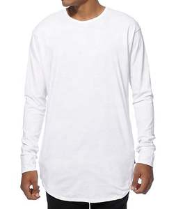 เสื้อยืดแขนยาวผ้าแคนวาสสีพื้นทรงเข้ารูปสำหรับผู้หญิง ป้องกันรอยยับ คุณภาพสูง แฟชั่นฤดูร้อน ไซส์พลัส ปรับแต่งสีได้ - Product Image 1