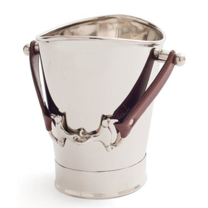 Double Wall Stainless Steel <b>Ice</b> Bucket With Faux Leather Exterior Wine Chiller & Champagne <b>Cooler</b> For Home Bar Party Best Price - Product Image 5