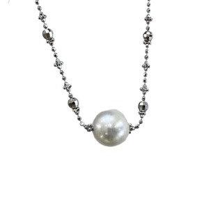 <b>Light</b> Luxury Versatile 10-11mm Freshwater Pearl Necklace <b>Edison</b> Fairy Link Roadway Clavicle Chain with S925 Silver - Product Image 5