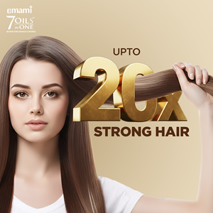 Aceite Capilar Emami 7 Aceites en Uno para Control de Daños |   Mezcla nutritiva de 7 aceites naturales |   Reduce la Caída del Cabello en Hasta un 96% - Product Image 3