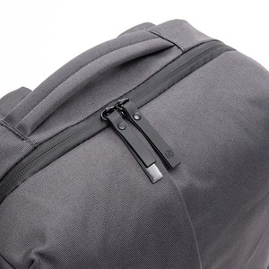 Gray simple laptop bag large capacity business backpack lightweight <b>travel</b> backpack - Product Image 6