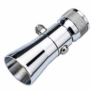 Robinet de douche finition chromée, connecteur de pulvérisateur de bidet, accessoire de robinetterie de salle de bain - Product Image 1