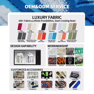 Sudaderas con Capucha Personalizadas OEM ODM de Invierno, 500 GSM, 100% Algodón, con Cierre, de Alta Calidad, Ecológicas, con Estampado Serigrafiado, Corte Cuadrado para Hombre - Product Image 5