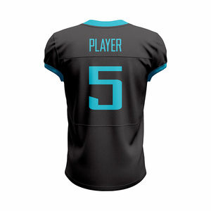 Jersey de Fútbol Americano Personalizado de Alta Gama, 100% Poliéster, Transpirable, Antibacterial, que Absorbe la Humedad - Product Image 3