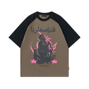 Camisetas Personalizadas Más Vendidas, Camisetas Extra Grandes con Hombros Caídos, Camiseta Extra Grande de Alta Calidad con Hombros Caídos para Hombre - Product Image 3