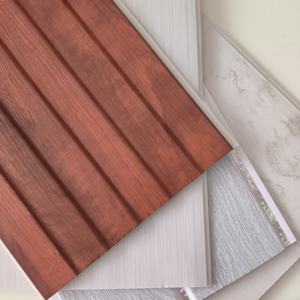 Pannello <span class=keywords><strong>per</strong></span> Soffitto in PVC con Rivestimento UV Lucido <span class=keywords><strong>per</strong></span> Decorazione Moderna di Hotel e Residenze, Resistente alle Termiti e Impermeabile - Product Image 6