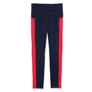 กางเกงเลกกิ้งถักสีพื้นเอวสูงแบบเต็มตัวสำหรับผู้หญิง - Product Image 4