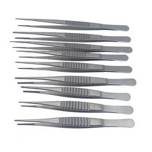 Pinzas vasculares, pinzas de disección cardíaca con puntas no traumáticas, instrumentos quirúrgicos, kit de cirugía cardíaca, herramientas de acero inoxidable - Product Image 6
