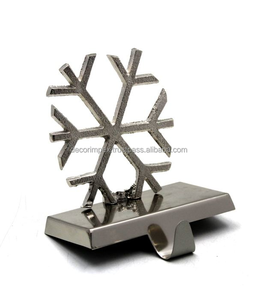 <b>Christmas</b> <b>Stocking</b> <b>Holder</b> Durable <b>Stocking</b> Hanger Hooks for Mantel Fireplace Snowflake <b>Stocking</b> Hooks for <b>Christmas</b> Decor - Product Image 1