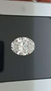 Synthetic CVD Lab Grown <b>Diamond</b> 1ct 2ct 3ct vvs2 E moval cut for making Jewelry engagement <b>rings</b> - Product Image 2