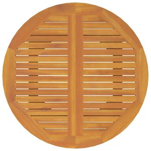 Mesa de Jardín de Madera de Acacia Sólida Marrón de Durabilidad Media para Exteriores - Product Image 5
