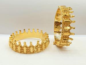 Pulseras de Acero Inoxidable Chapadas en Oro de 24K al por Mayor, Brazaletes Elegantes de Alta Calidad, Joyería Chapada en Oro de 24K - Product Image 2