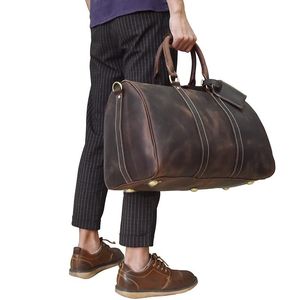 Borsa da Viaggio in Pelle Artigianale Bjarke Weekender, Porta Stoviglie e Piatti Premium Tutto-in-Uno - Product Image 2