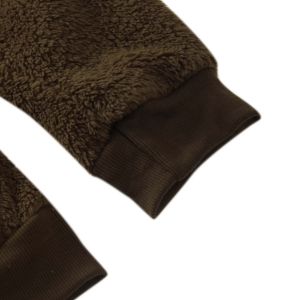 High Quality Winter Warm Custom Logo Pullover <b>Thick</b> <b>Fleece</b> Men Heavy Weight Sherpa Faux Fur Lined Hoodie Women Sweatshirts Quick - Product Image 4