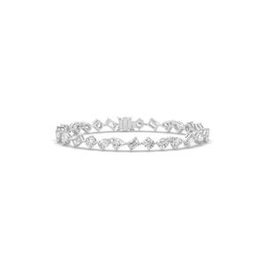10.30CT Luxeshine Women's Lab Grown Diamond Brilliant Cut 14K <b>Solid</b> <b>Gold</b> Plated Lightweight Bracelet IGI Certified for Party - Product Image 6