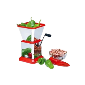 Manual Vegetable Chopper Hand Press Garlic Onion Cutter Food Processor Plastic Kitchen Slicer Eco Friendly Mincer <b>Mini</b> Tool - Product Image 2