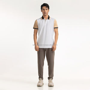 Polo de poliéster de alta calidad Nardon Apparel 180 GSM, logotipo de impresión personalizado, Polo de golf liso para hombre, camiseta, camiseta - Product Image 3