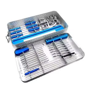 Mejor Proveedor de Kit de Instrumentos Manuales Ortopédicos para Artroscopia ACL/PCL, Gancho, Sonda, Pinzas, Punzones y Tijeras para Ligamentos de Rodilla, con Certificación CE - Product Image 6