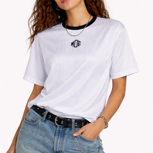 Camiseta de Fútbol Americano Personalizada Unisex para Hombre, Ligera, de Poliéster, Cuello Redondo, Estilo Casual Urbano, Producción al por Mayor con Marca Privada - Product Image 5