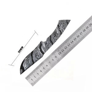 Cuchillo Burraq Personalizado Hecho a Mano con Hoja de Acero de Damasco, Diseño de Gota de Lluvia, Multifuncional, para Uso en Exteriores, Regalo Perfecto - Product Image 6