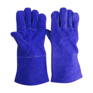 Gants de sécurité en cuir de vachette de haute qualité, résistants aux flammes et à la chaleur, pour la lutte contre les incendies industriels et la soudure - Product Image 5