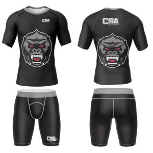 Ropa de Compresión para Hombre con Diseño Nuevo 2026, Impresión por Sublimación, Calidad Premium, Transpirable, Ecológica, Rashguard y Leggings para MMA - Product Image 1