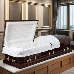 Ataúdes y ataúdes de madera natural de precio competitivo Proveedor de ataúdes Servicio personalizado Estilo moderno Hecho en Vietnam - Product Image 3