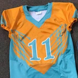 Wholesale American Football Jersey and <b>Pants</b> Custom Design & Washable Fabric Embroidery Print Team Wear Uniforms - Product Image 3