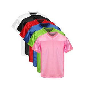 Maillot de football américain personnalisé pour hommes, impression par transfert thermique, broderie, vêtements de sport, couleur unie, service OEM - Product Image 1