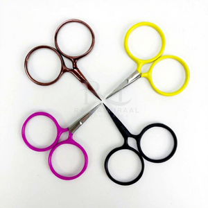 กรรไกรคุณภาพสูง ปลายตรง สแตนเลสสตีล 2 แบบเคลือบสีฝุ่น และ 2 แบบเคลือบสีพลาสม่า / กรรไกรใหม่ - Product Image 1