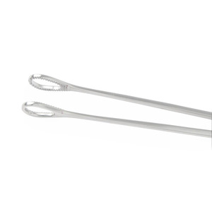Pinzas Hemostáticas Torácicas Profesionales de Alta Calidad, Curvas, Mandíbula de 4 Pulgadas, Instrumentos Quirúrgicos de Acero Inoxidable de 12-1/8 Pulgadas - Product Image 3