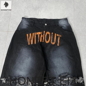 Pantalones de mezclilla elásticos ajustados con rotos y efecto desgastado para hombre TONGYANG, con teñido anudado, agujeros y corte holgado, estilo primavera. - Product Image 5