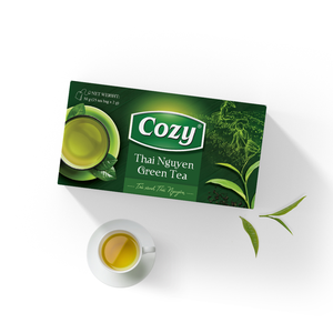 Sachets de thé vert aromatisé de première qualité, scellés à la chaleur, thé aromatisé emballé individuellement, sachet d'emballage de thé - Product Image 2