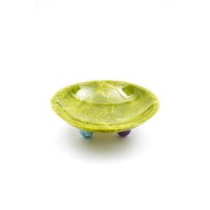 Bol artisanal moderne en résine pour la décoration intérieure, comme centre de table ou décoration de mariage - Product Image 4