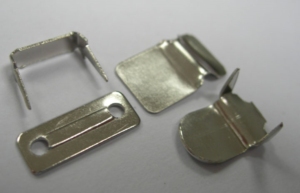 DK-695 No-sew <b>Hook</b> & Bars | No Sew Trouser <b>Hook</b> Set Brass Durable Garment <b>Clips</b> 4 Piece - Product Image 3