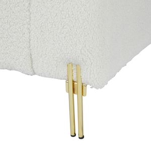YR2134-BG Divani in Velluto Teddy Beige per Soggiorno - Product Image 3
