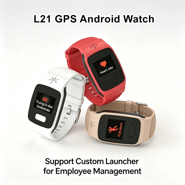Elderly Health Care Monitoring 4G GPS Tracking Smart Watch with Charging Cradle, Heart Rate Monitor, Safety Tracking for Elderly