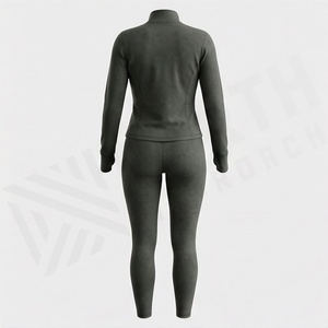 Ensemble de yoga sans couture en nylon et élasthanne pour femme – Tenue de sport, fitness, entraînement et vêtements de sport - Product Image 2