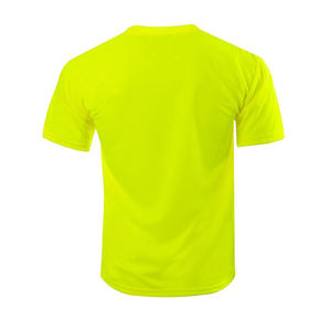 เสื้อยืดนิรภัยสำหรับผู้ชาย ขายตรงจากโรงงาน ราคาถูก ผ้าฝ้าย 100% ระบายอากาศดี ขายดี ดีไซน์ใหม่ ซื้อได้ทางออนไลน์ - Product Image 2