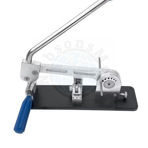 Nouvel ensemble d'instruments chirurgicaux orthopédiques manuels en acier inoxydable pour la coupe et la cintrage de tiges vertébrales, durables et réutilisables, Classe I - Product Image 4
