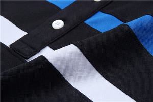 NUEVA Tela de Algodón 100% de Alta Calidad Personalizada para Camisas con Logotipo Bordado, Estilo Golf, Tejido Transpirable - Product Image 3