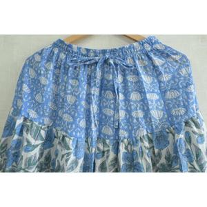 Cotton <b>Patchwork</b> Long <b>Skirt</b> Boho Maxi <b>Skirt</b> Handmade Indian Vintage Style Festival Wear Women <b>Skirt</b> - Product Image 2