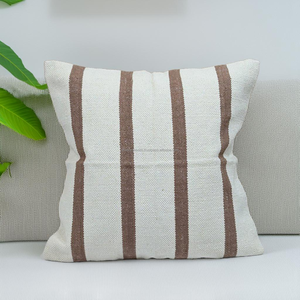 Housse de coussin tissée Boho Chic coussin en coton écologique pour le salon housse de coussin tissée décorative - Product Image 3