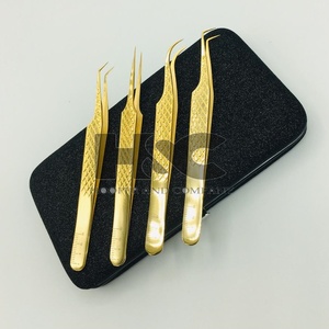 ที่หนีบขนตาปลอมสำหรับต่อขนตาทำจากสเตนเลสกันแม่เหล็กมีปลายหยักปลายแหลมขนมิงค์แบบยั่งยืนทนทาน - Product Image 6