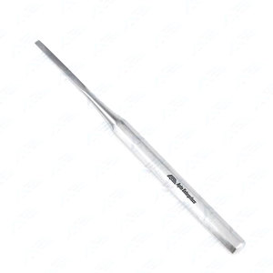 Osteótomo ortopédico recto de acero inoxidable con mango, 5.5 pulgadas, 19 mm, marca Hoke - Product Image 1