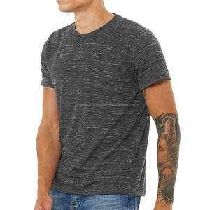 Camiseta de manga corta para hombre, camiseta de mezcla triple, hasta 4XL - Product Image 5