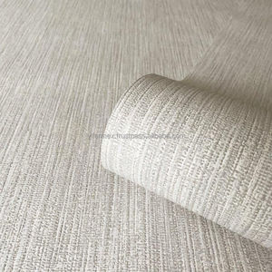 Papier peint en toile de jute tissée, finition murale texturée en fibres naturelles pour les intérieurs résidentiels et de bureaux - Product Image 1